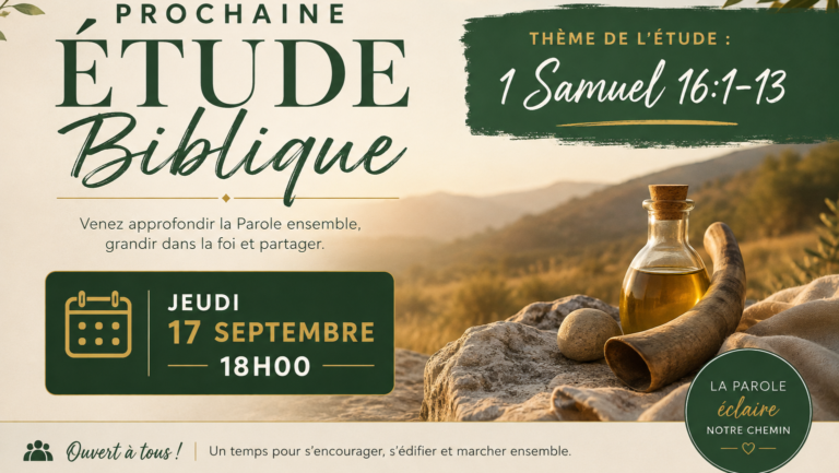 Etude biblique