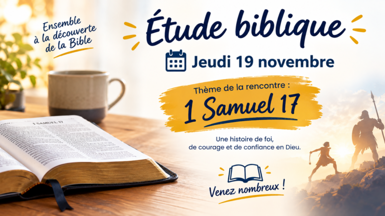 Etude biblique